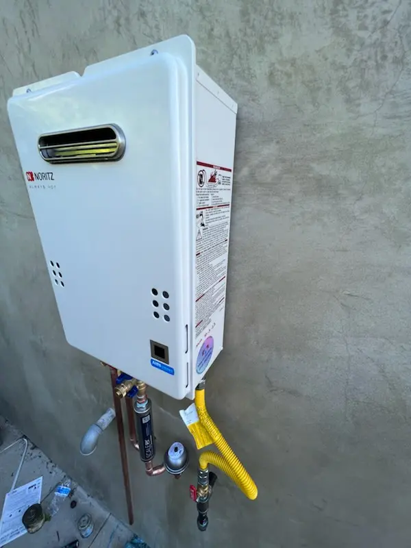Tankless water heater installation for English Point homes